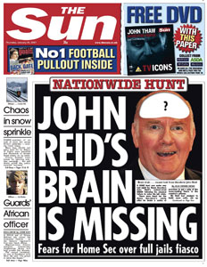 John Reid’s brain is missing