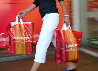 Sainsbury's shopper (image from Sainsbury's Media Toolkit)