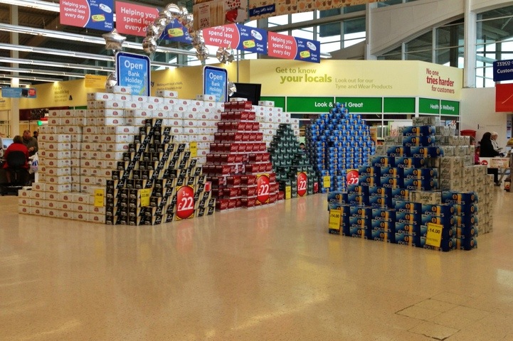 tesco aisle