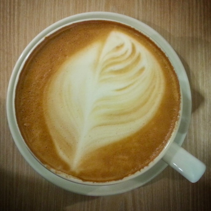 sjhoward.co.uk » Photo-a-day 110: M&S latte