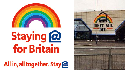 Staying@ 
for Britain 
All in, au together.Stay@ 