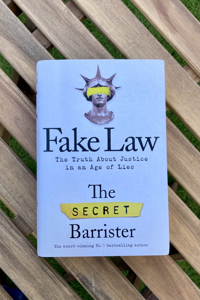 secret barrister fake law